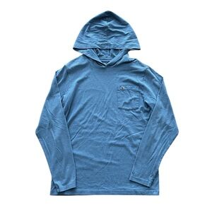 Vineyard Vines Boys’ Edgartown Long Sleeve Blue T-shirt Size Large 16